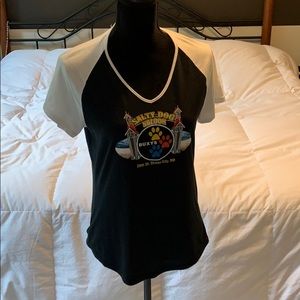 Salty dog saloon graphic T